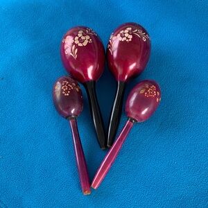 Set of Maracas - 4 - Vintage